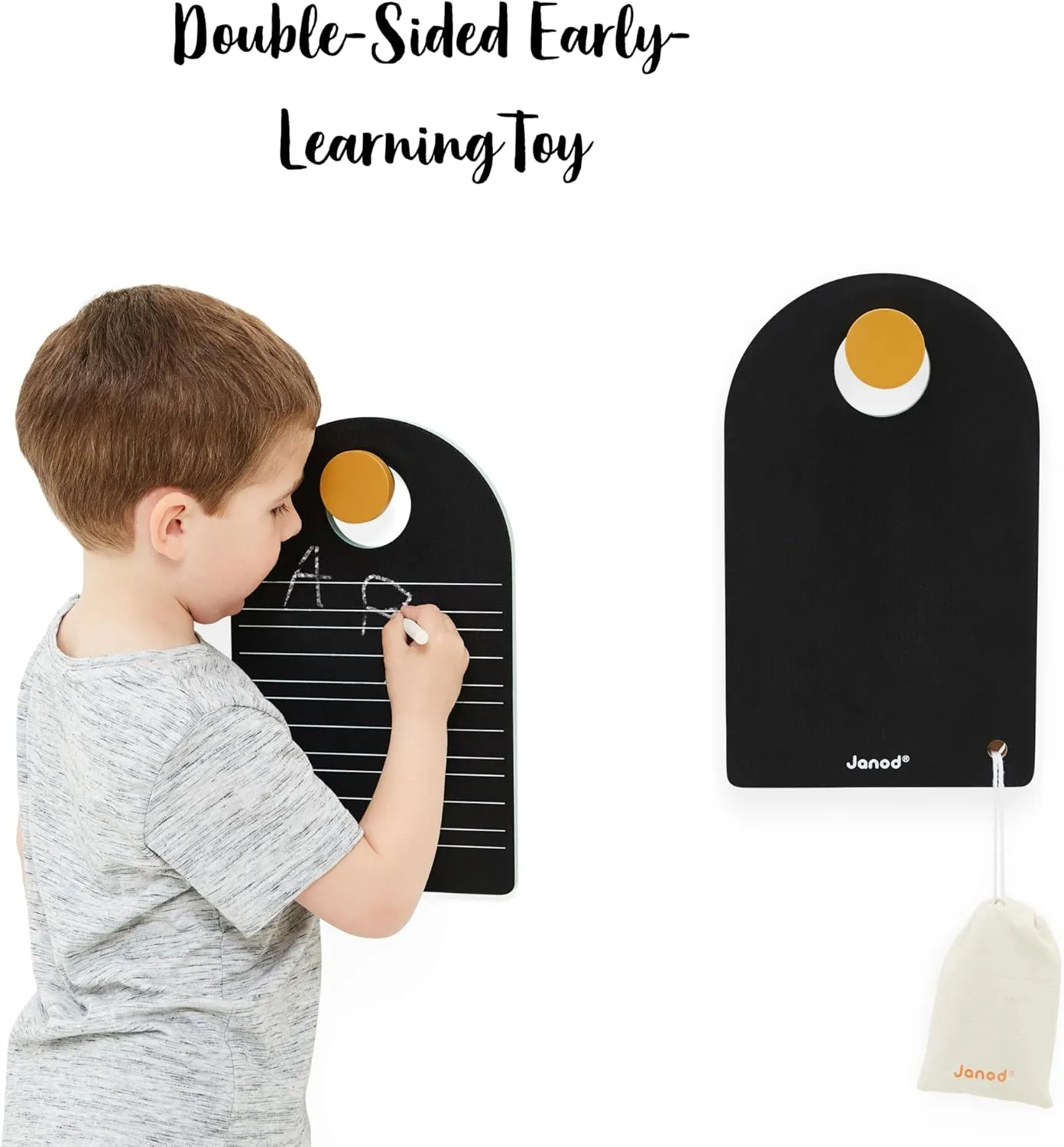 - Blackboard sleep - For Writing and Drawing - Easy to Carry - For Ages 3 and Up (Take Along) Janod 