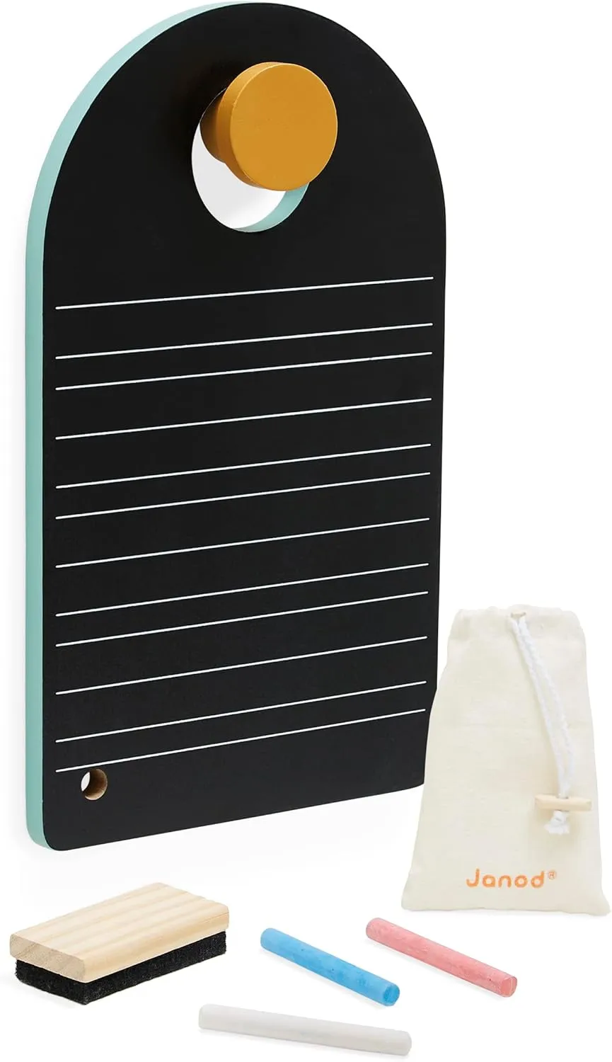 - Blackboard sleep - For Writing and Drawing - Easy to Carry - For Ages 3 and Up (Take Along) Janod 