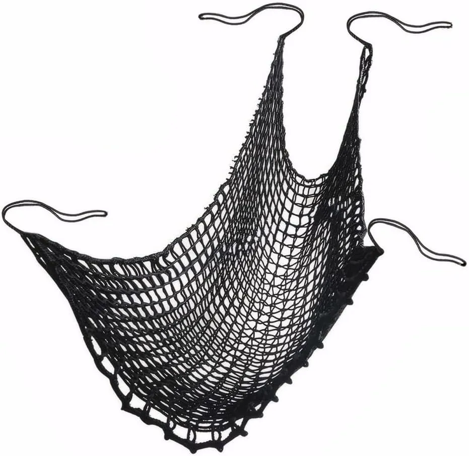 - Double Layers Heavy Duty Playground Safety Net$ Outdoor Climbing Net for Treehouse Accessories$ Backyard$ Jungle Obstacle relief symbol drive corpus compass Training & Adventure(6.5x9.8ft)$Black Climbing Cargo Net for Kids 