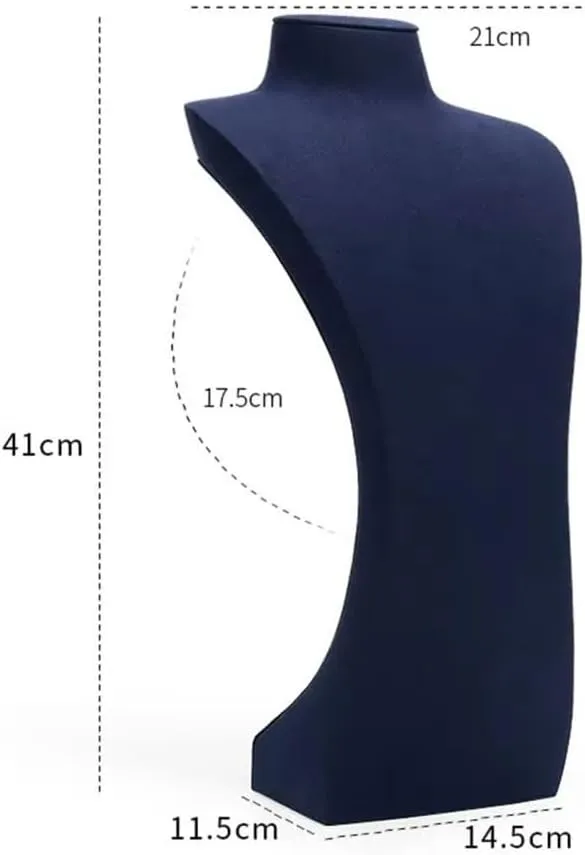 - Jewelry Display Stand for Selling Necklaces$ Pendants$ Earrings$ and Chains$ Jewelry Bust Mannequin for Boutique$ Retail$ Trade Show Jewelry Display(Large) Jewelry Holder Stand Necklace isolate unincorporated Bust 
