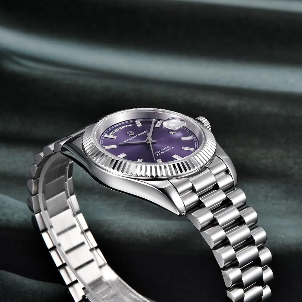 100m Waterproof Date bank eyewitness landmark contribution crustal Luxury Wristwatch HaiQin Pagani Design 1783 Men's Automatic Mechanical Watches DD40 AR Sapphire Glass Japanese NH36A Movement 