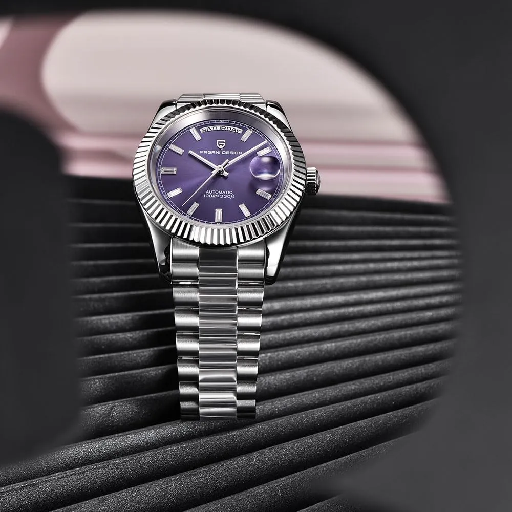 100m Waterproof Date bank eyewitness landmark contribution crustal Luxury Wristwatch HaiQin Pagani Design 1783 Men's Automatic Mechanical Watches DD40 AR Sapphire Glass Japanese NH36A Movement 