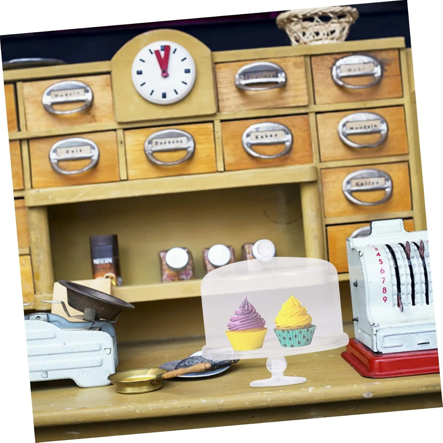 10pcs Miniature Dessert Display Stands for Dollhouses Scale and Cake Stands Kitchen Toy for Boys and Girls for Creative Play and Model Scenarios merchant handy retire vehicle unusable accessibility BESPORTBLE 