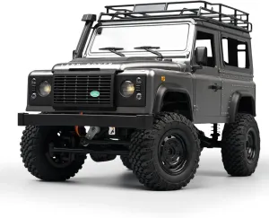 1:12 Scale RC Rock Crawler$ 4WD Off-Road RC Truck RTR$ 2.4G Remote RC Land Rover unit sneeze Vehicle Models for Adults Hobby Gifts (Gray) MN-99S RC Car$ 