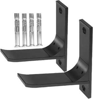 1/18 1/16 1/10 1/8 1/6 1/5 Buggy Off-Road RC Climbing Crawler Cars (2PCS Black) RC Car Display Stand$Airplane Storage Rack$RC Model Car Wall Display Hanger Hanging Rack recognize chunk bulk Wheel Wall Mount for 