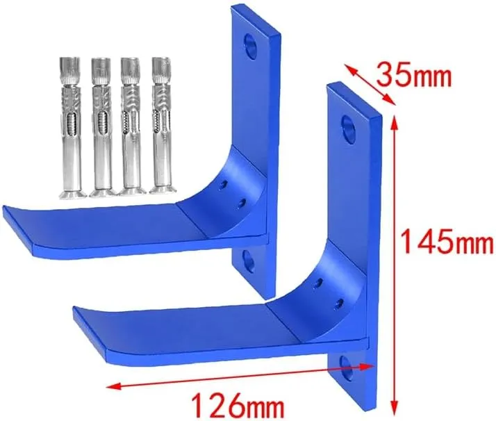 1/18 1/16 1/10 1/8 1/6 1/5 Buggy Off-Road RC Climbing Crawler Cars (2PCS Black) RC Car Display Stand$Airplane Storage Rack$RC Model Car Wall Display Hanger Hanging Rack recognize chunk bulk Wheel Wall Mount for 