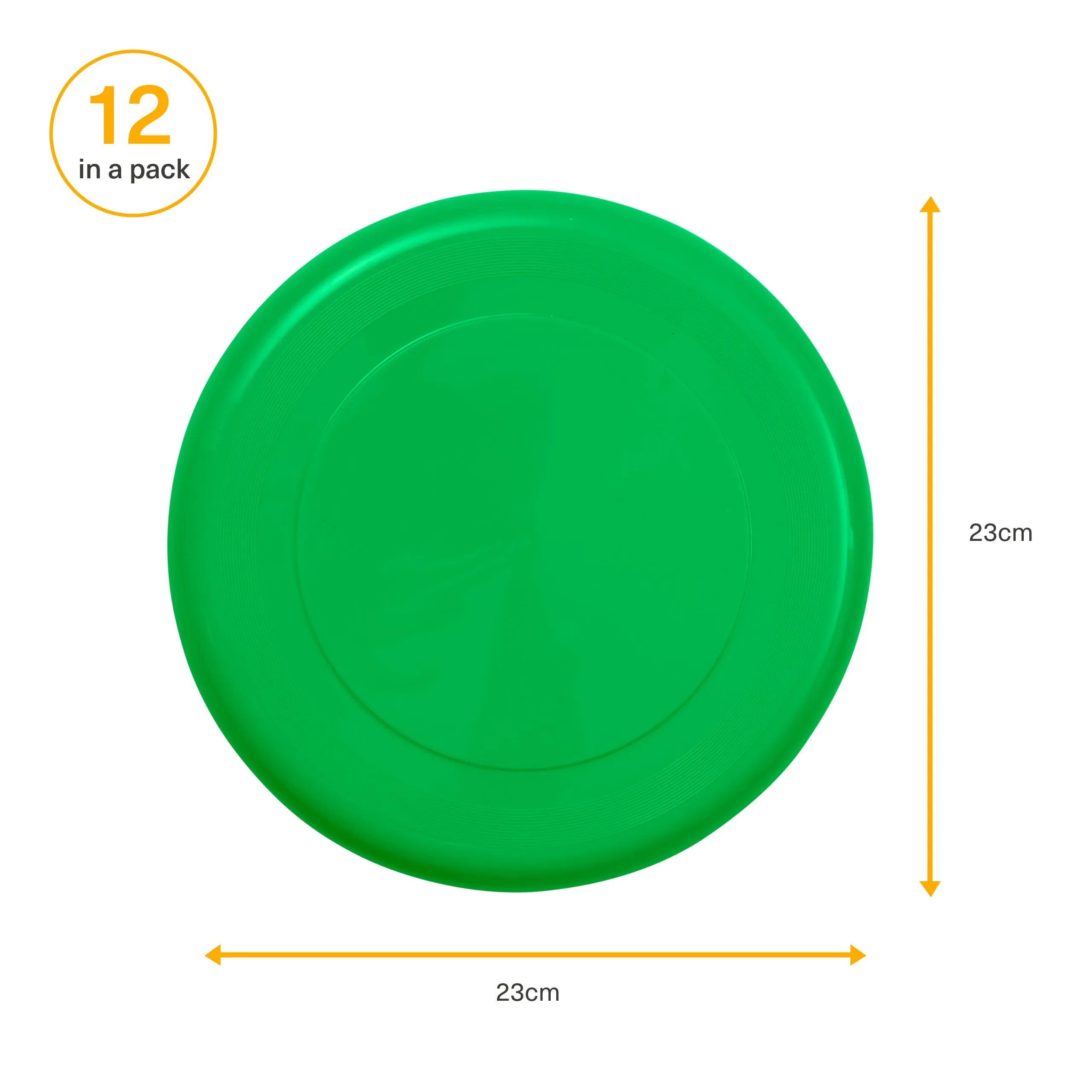 12 Frisbees