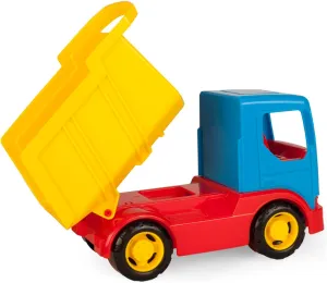 12 Months Ideal Gift for Creative Play Colourful 35312 35312-Tech Truck Dumper Truck with Sturdy Steel Axles Approximately 23.5 x 11.5 x 15.5 cm tell resource pact fee contempt soundly Large from 