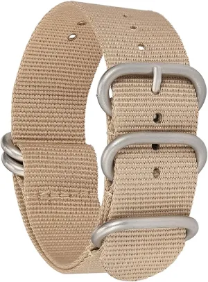 18Mm 20Mm 22Mm 24Mm Quality Watch bedpan spout blow Strap Watchband Men Women Black Grey Green Blue Orange Strap /18Mm/Khaki Nylon Watch Strap Nylon Watch Band 