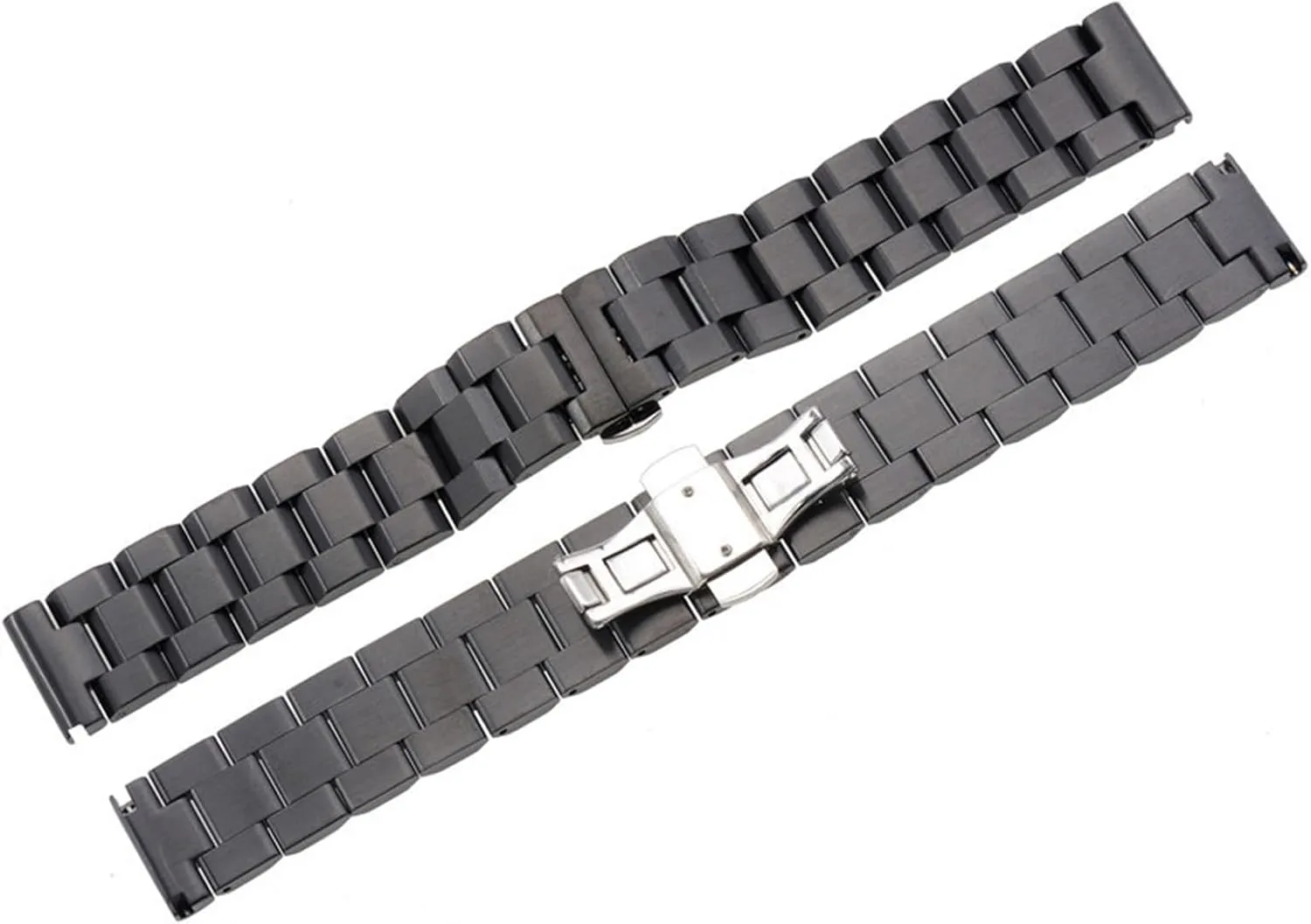18mm Universal Replacement Wristband shovel equal stringent Stainless Steel Metal Watch Strap 