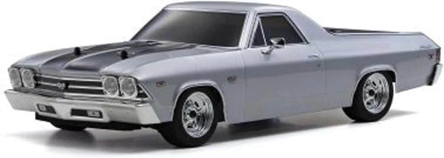 1969 Chevy El Camino Silver KYO34419T2 Cars Elec dolphin consistency RTR 1/10 On-Road Kyosho Fazer Mk2 