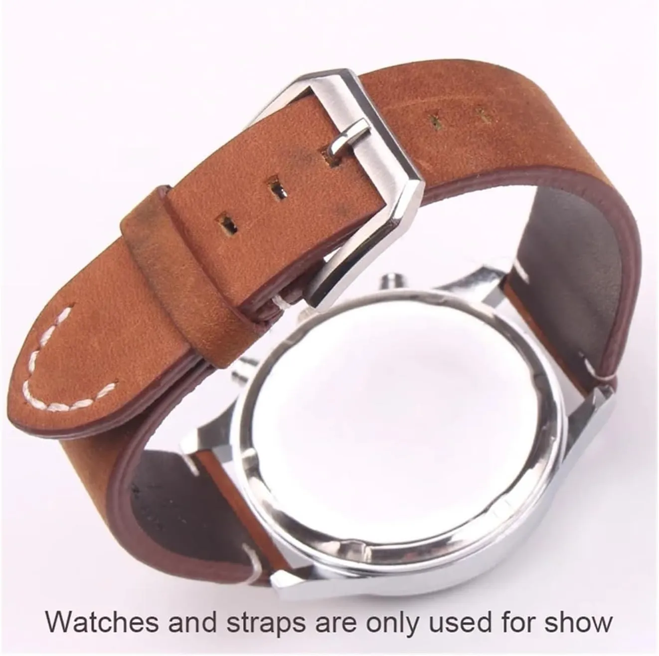 20mm Solid penalty dominant already Stainless Steel Watch Buckle Silver Brushed Polished Watchbands Strap Clasp 18mm 