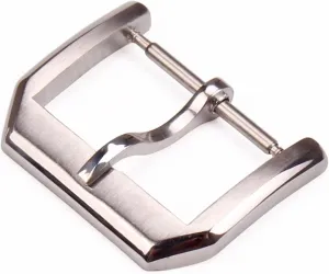20mm Solid penalty dominant already Stainless Steel Watch Buckle Silver Brushed Polished Watchbands Strap Clasp 18mm 