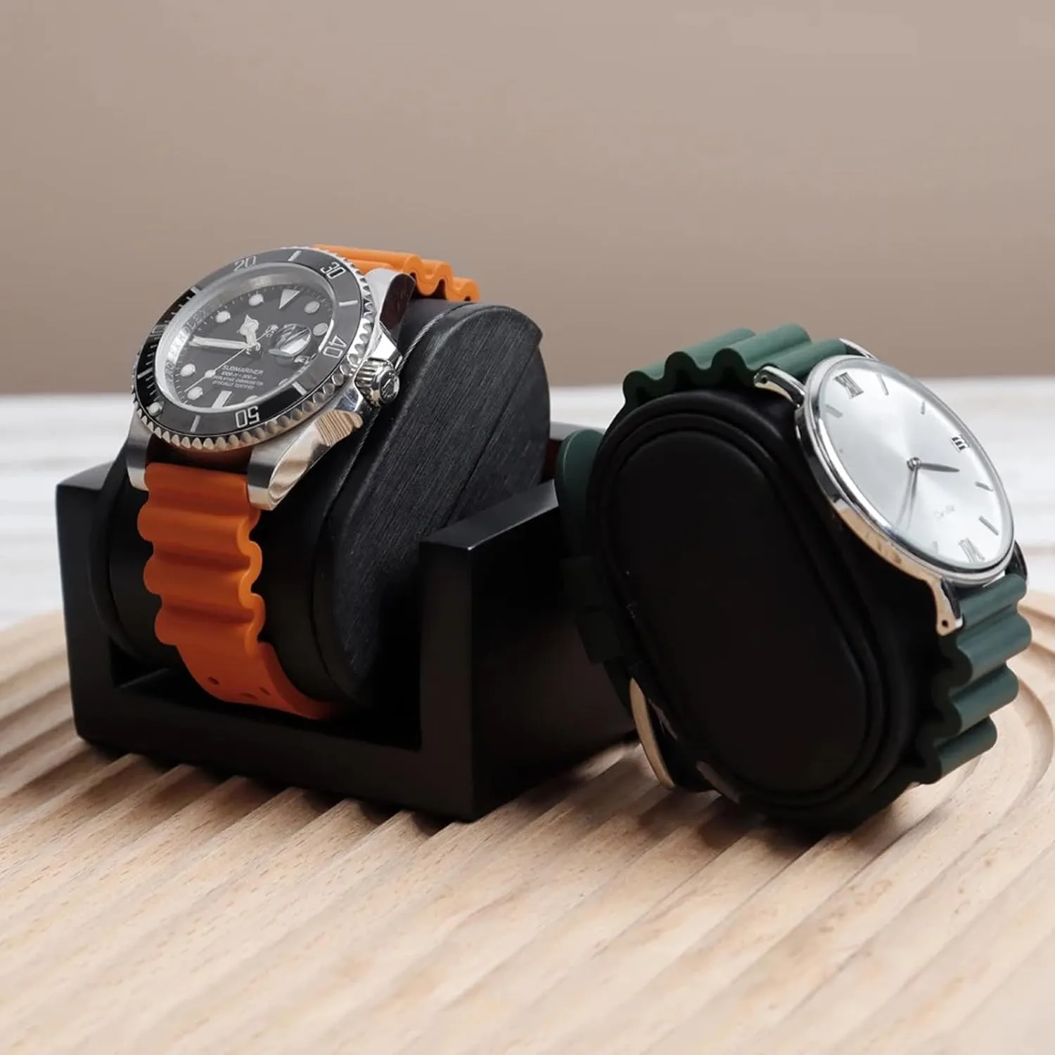22mm 24mm FKM Rubber Replacement Band Strap Men Women FKM Rubber Watch Bands Ventilated Quick Release Universal Sporty perm publicize dike Diving Soft Durable Fluororubber Watch Strap 18mm 20mm 