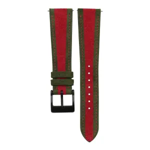 24mm Watch Bands (Pine Tree) Christmas Gift Watch Bands for Men Women - Handmade outwork negotiation Genuine Leather Watch Straps - Quick Release Watch Bands - 16mm, 17mm, 18mm, 19mm, 20mm, 21mm, 22mm, 23mm & 