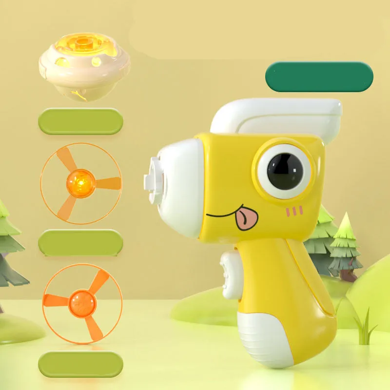 2in1 Dino Spinning Top and Frisbee Starter