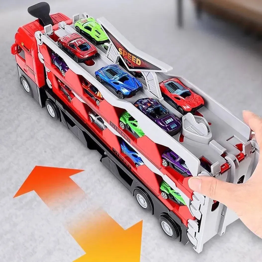 2in1 Fold - Out Lorry Race Track