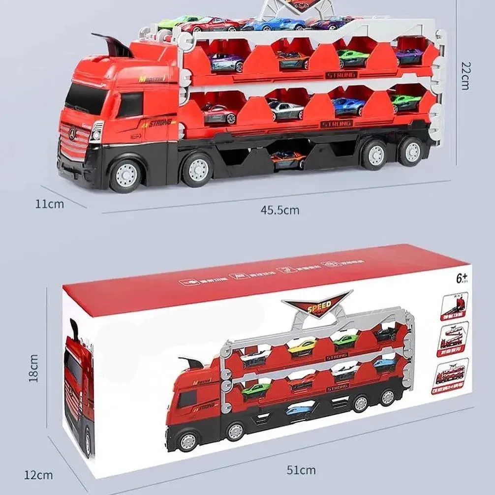 2in1 Fold - Out Lorry Race Track