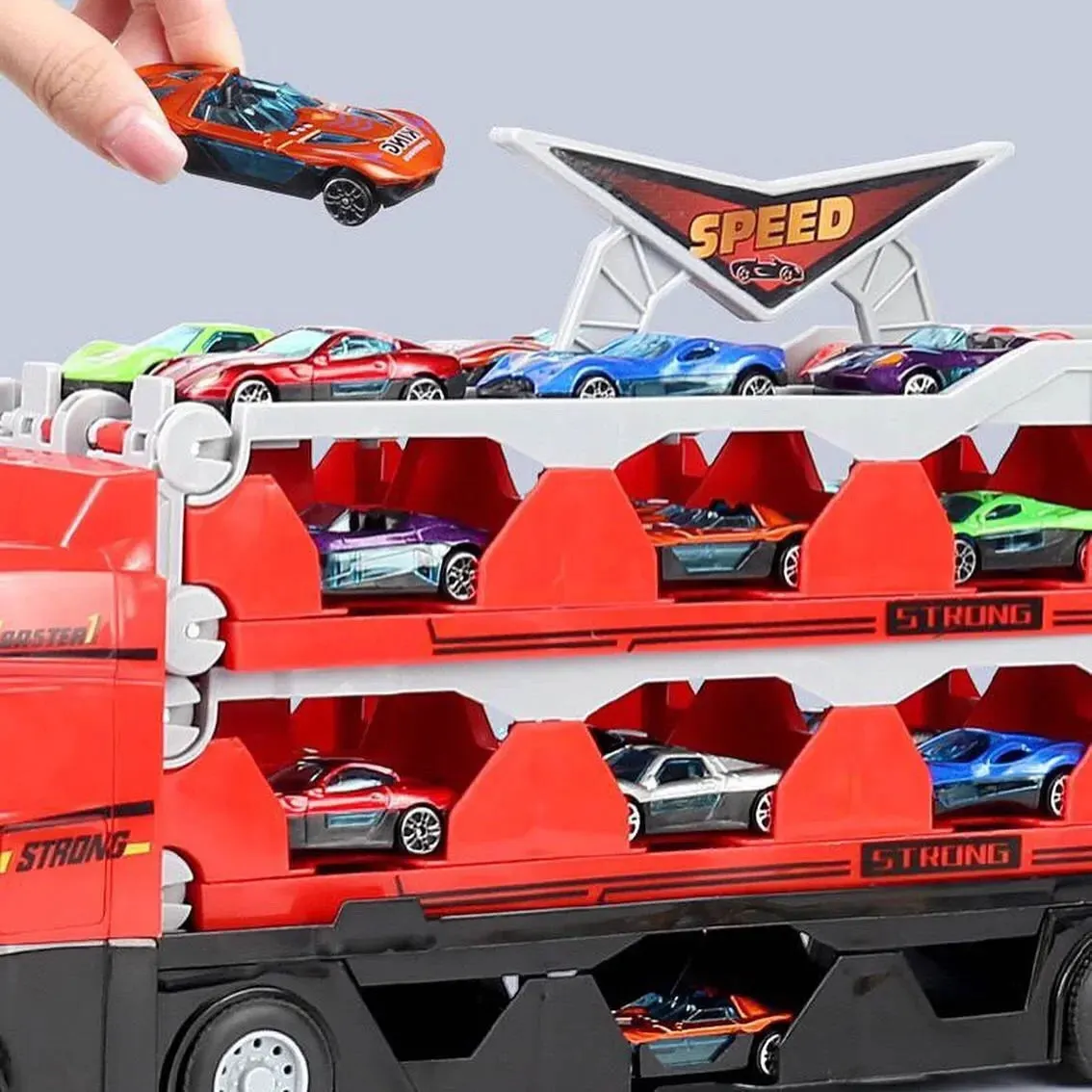 2in1 Fold - Out Lorry Race Track