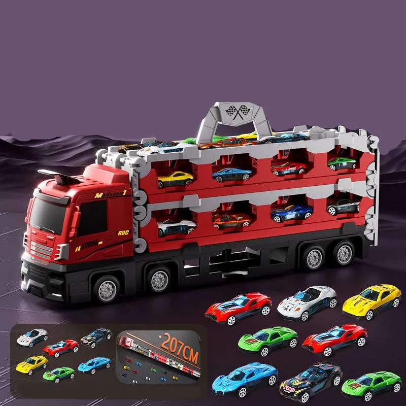 2in1 Fold - Out Lorry Race Track