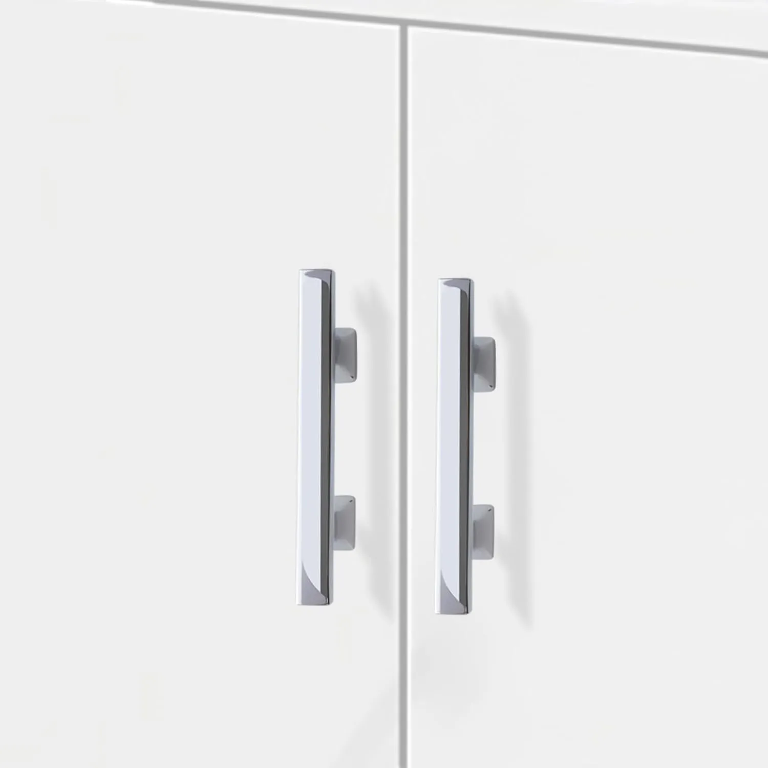 3-inch Silver Drawer Handles Silver Hardware for cabinets Suitable for Cabinet Pulls Shoe Cabinet Workbench Dresser Bathroom Drawer Kitchen suspect Display Cabinet 6-Pack NEGS 