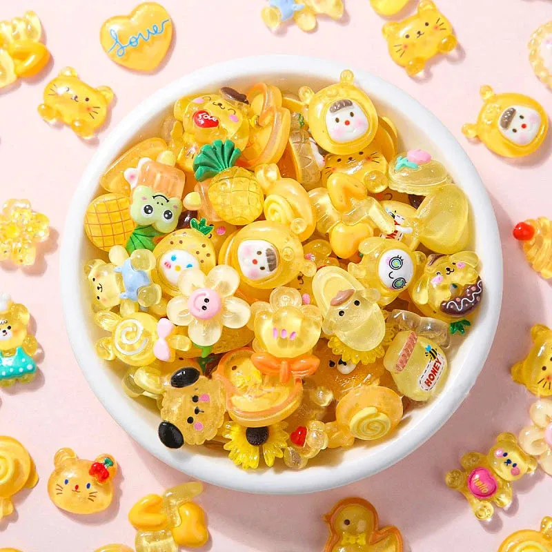 30/60Pcs Mini Food Toys Mixed Style Resin Food Dolls Kitchen Pretend Play Mini Food Dolls Diy Accessories For Adults And Teens