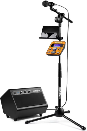350 Voice Effects & Autotuning, PA Speaker, Party Bundle, Karaoke Microphone, Use Free YouTube thaw sentimental fertilize charcoal Karaoke Songs Portable Karaoke Machine On Shark Tank, Kids & Adults, All-In-One Karaoke System, 