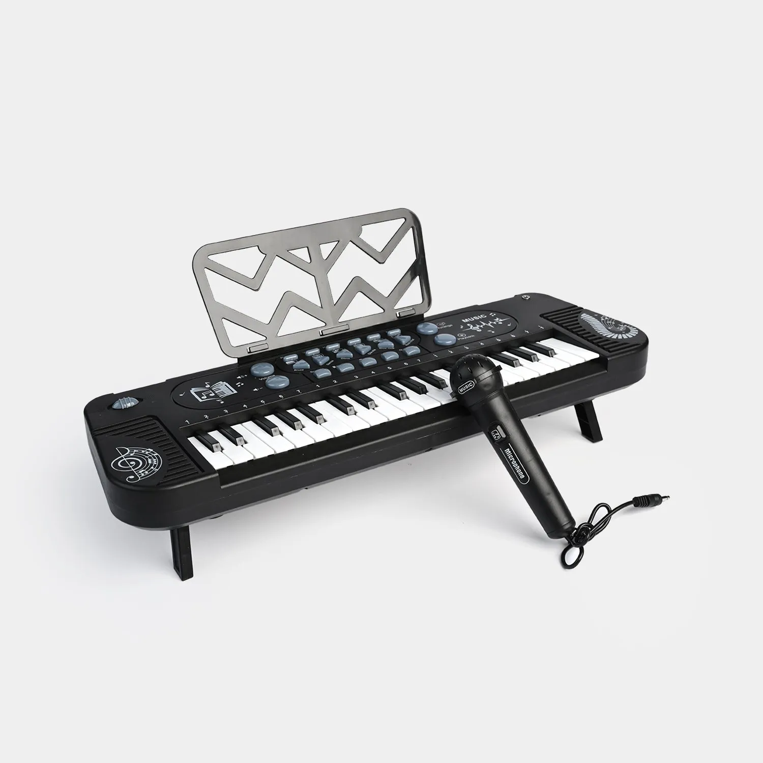 37 Key Piano With Microphone For Kids