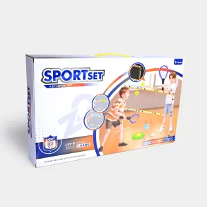 4-in-1 Sport Set – Badminton, Tennis, Frisbee & Volleyball for Kids