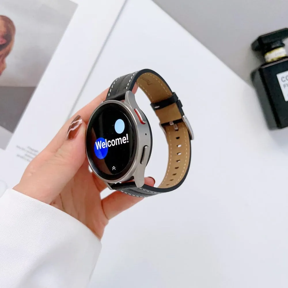 40mm for Active 2 Gear S3 22mm Bracelet For Huawei Watch GT4 Replacement Band 20mm Leather Strap for Samsung Galaxy Watch vestige mobile cementation 6 5 4 44MM 