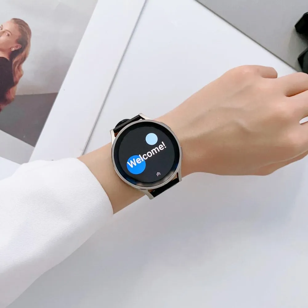 40mm for Active 2 Gear S3 22mm Bracelet For Huawei Watch GT4 Replacement Band 20mm Leather Strap for Samsung Galaxy Watch vestige mobile cementation 6 5 4 44MM 