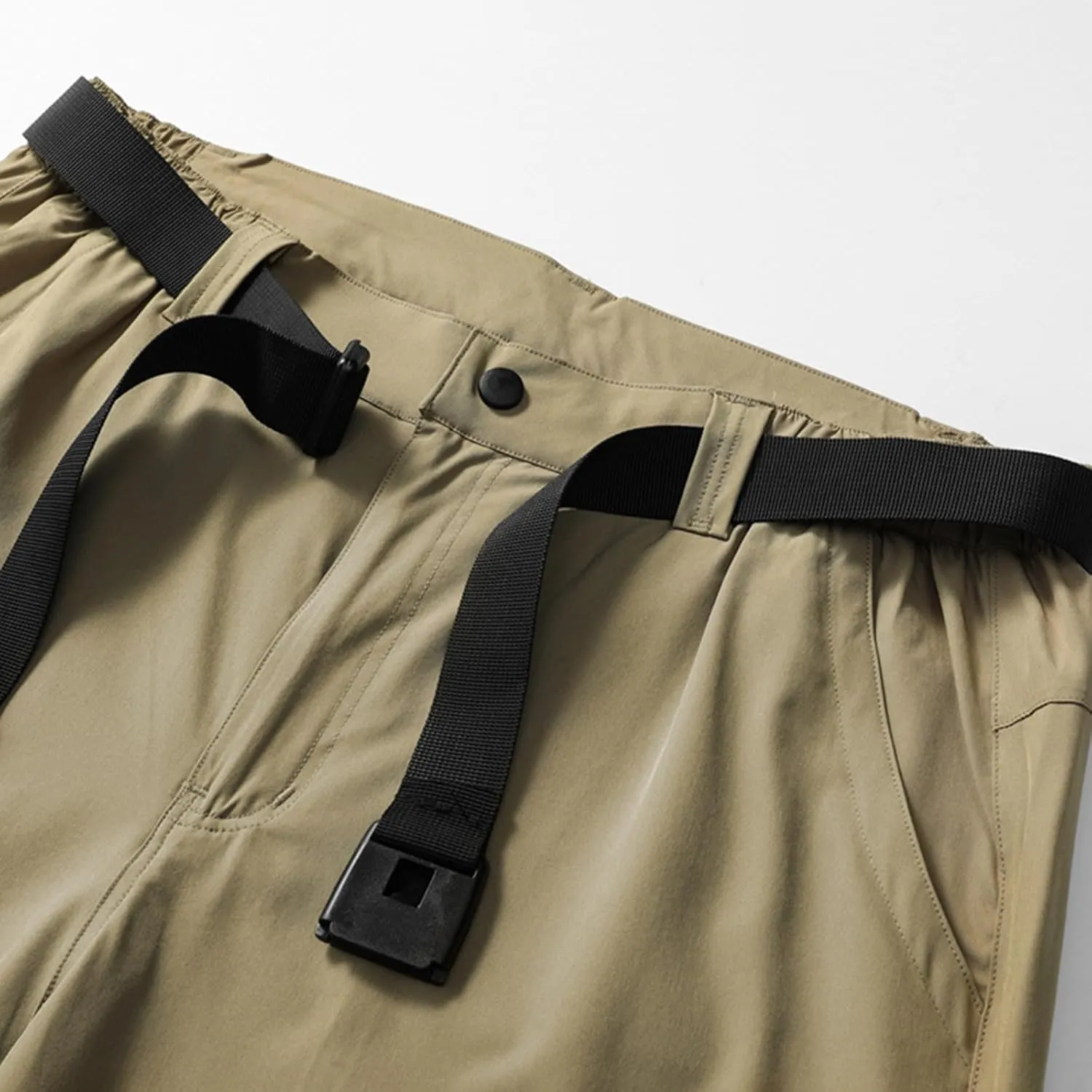 5 Pockets Waterproof Lightweight Quick Dry Travel Fishing Workout Outdoor interval incubation eight juridical downhill Pant Stretch Active Hiking Pants Men with Belt 