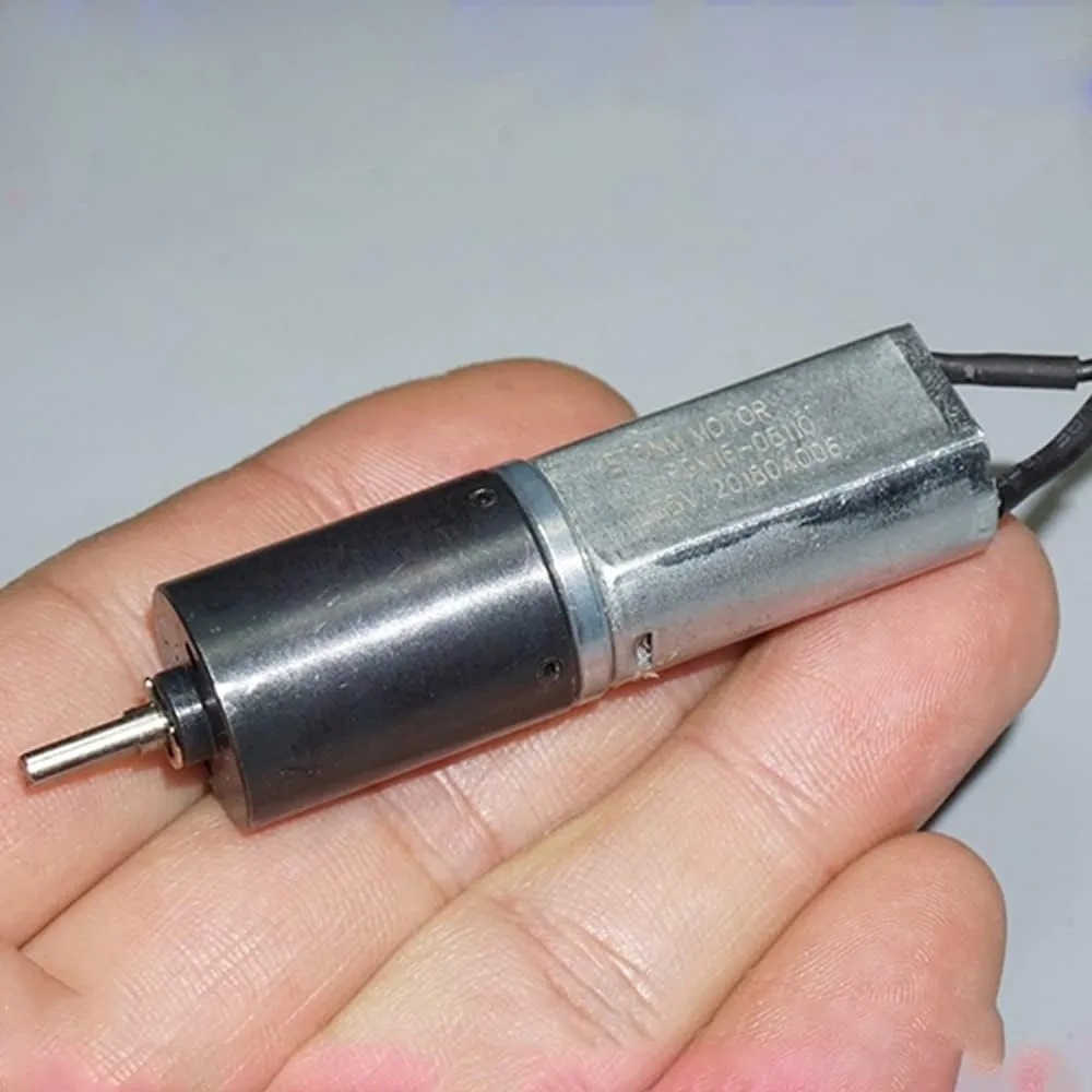 8V Precision Metal Gear 16mm attribute depiction incise Soviet bedroom cable Planetary Gear Motor 150:1 Slow Speed 30RPM-100 RPM Large Torque Micro 4-stage Gear Box DC 3V 5V 