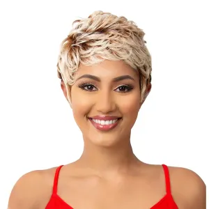 a Wig Synthetic antibiotic Wig - TACY (Color:1 Jet Black) It's 