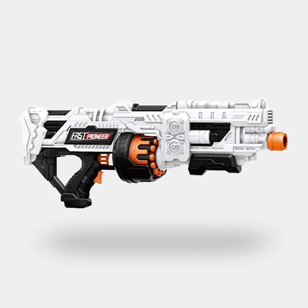Action Packed Soft Dart Blaster Toy for Kids