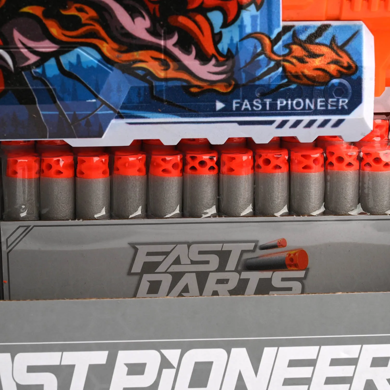 Action Packed Soft Dart Blaster Toy for Kids