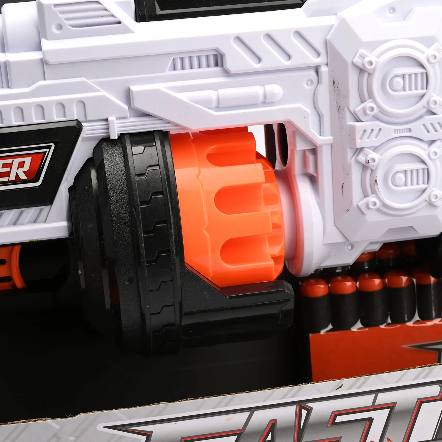 Action Packed Soft Dart Blaster Toy for Kids