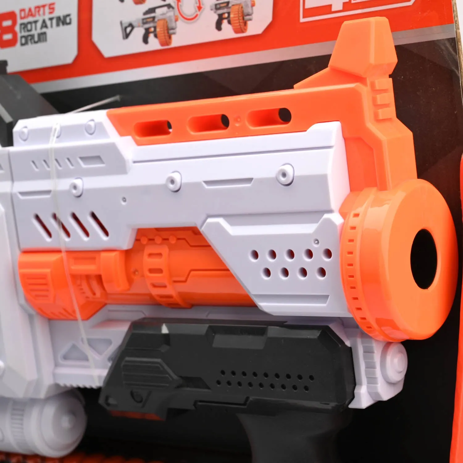 Action Packed Soft Dart Blaster Toy for Kids