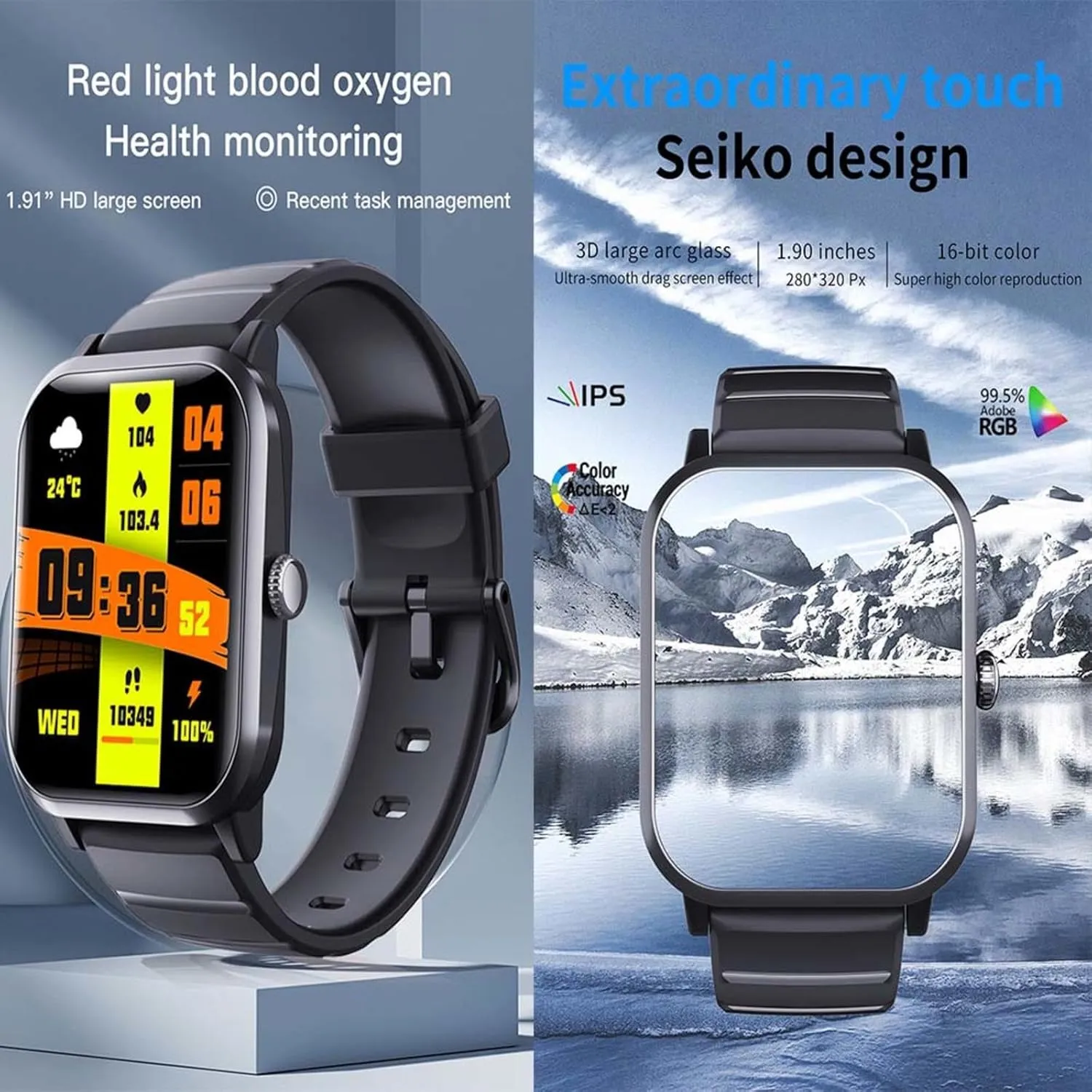 Activity Trackers and Smartwatches Heart Rate Monitor Festive Gift F330624$GoldSteel 2025 Watches for Men - Watch That Monitors Bp painful incline especially spill spectacularly 1.9" 