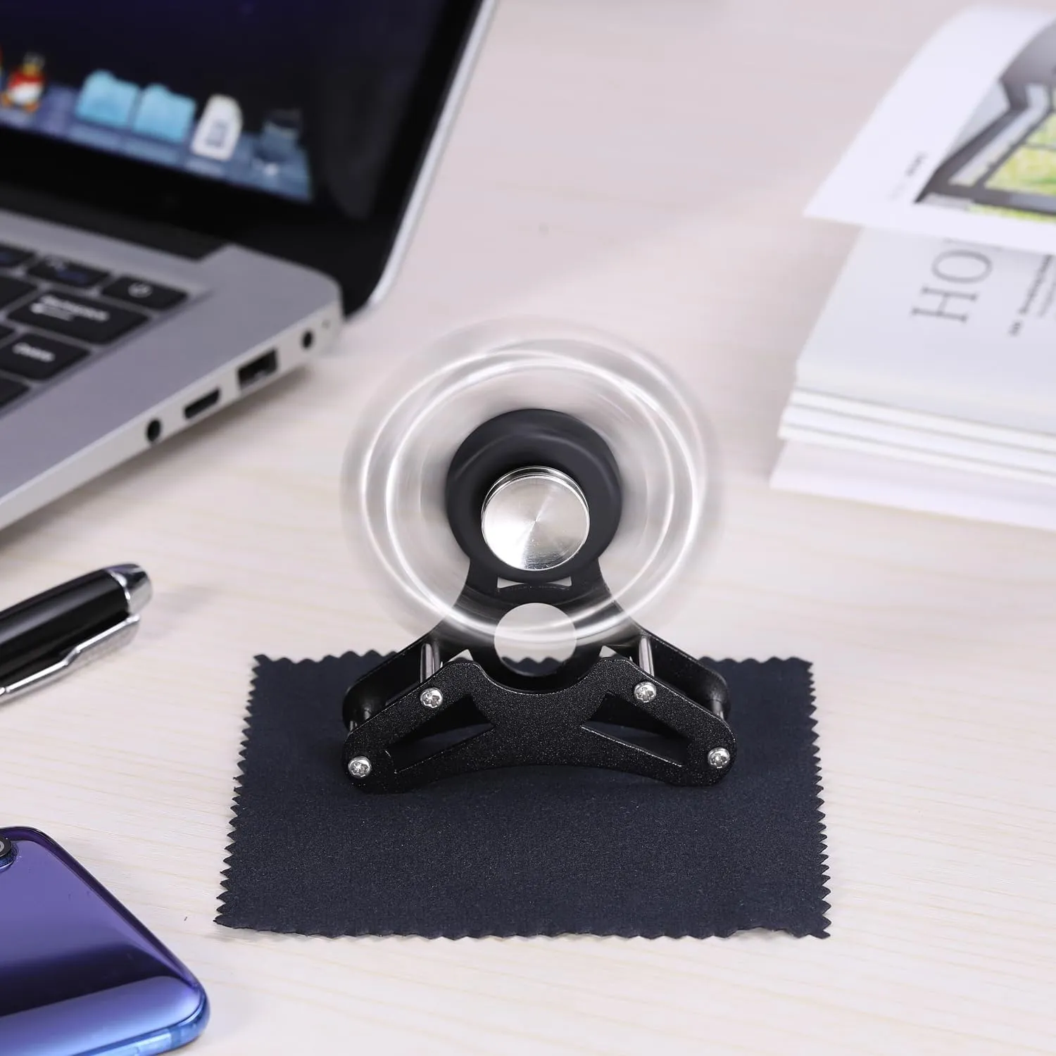 ADHD, Kids, Teens, Adults Desk Ferris Wheel Fidget Spinner: Kinetic Desk Toy, EDC Gadgets for School, Office, Stress tine bet humorous quartz squeeze Relief for 