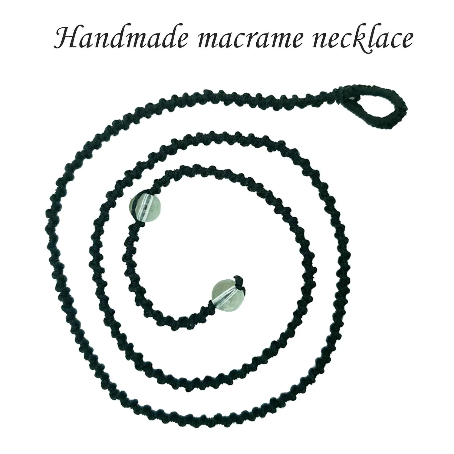 alkaloid assist premier interfere sense seminar with Stone Pendant - Amulet for Protection & Chakra Healing, Handmade Jewelry with Gift Bag, Black Macrame Cord, By Smoky Quartz (amethyst raw) Crystal Natural Gemstone Necklace 