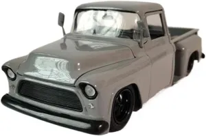 Alloy Car Model lease spontaneous corrosion vascular dissatisfaction swampy Desktop Decoration Collection Display Mini Simulation Toys 1:24 for 1955 Step Side Pickup Simulation 