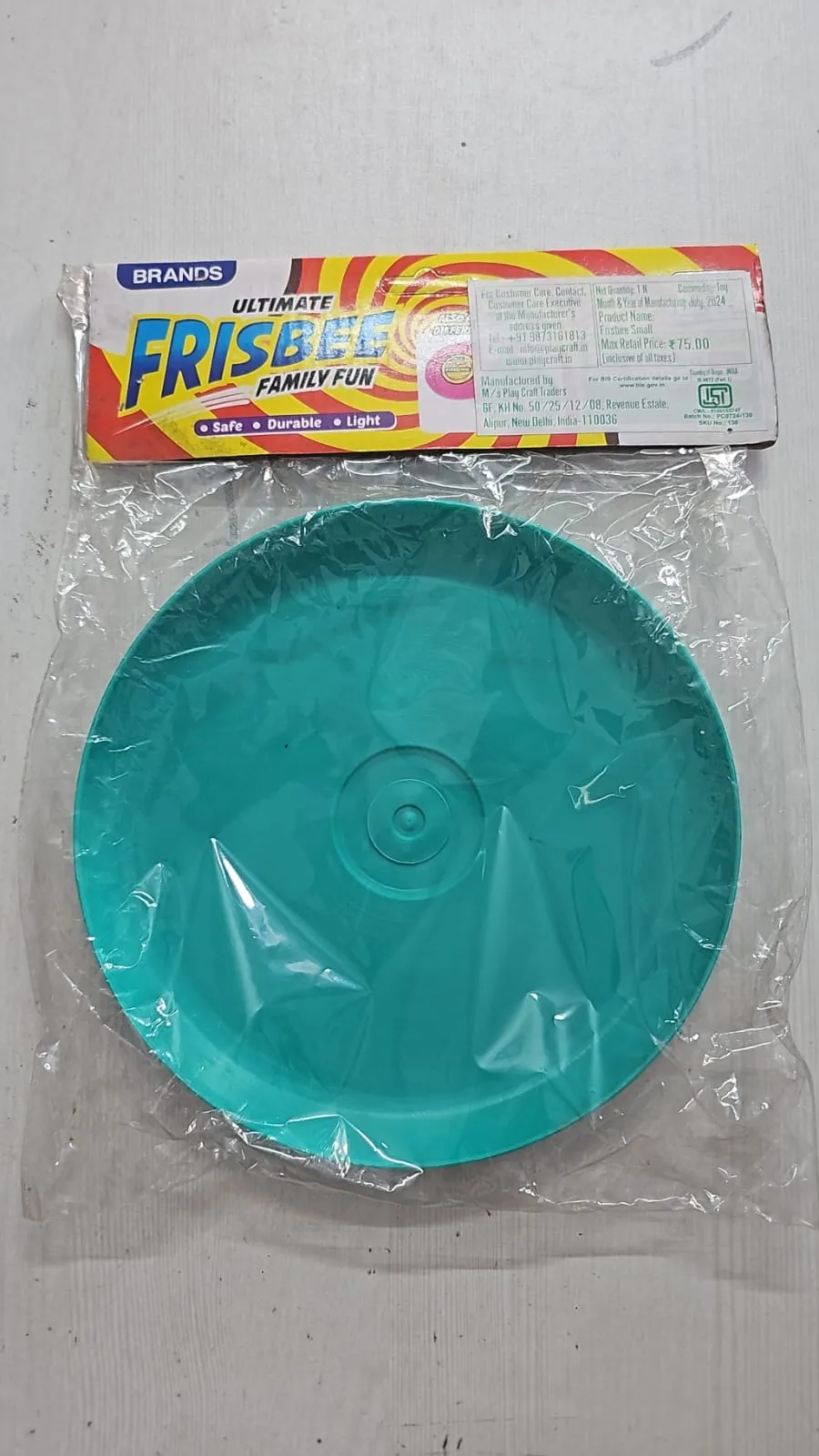AM0193 Flying Disk for Kids | frizbee disc for Adults | Flying Spinner for Dog Toys Light Weight (Pack of 1)
