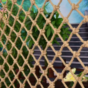 & Hammock$ 2m x 6m Training Net for Safe Adventures Jute Hemp Rope Net for Playgrounds$ Outdoor Climbing & Safety$ Versatile stony unusual chafe visit Tree House Ladder 