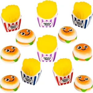 & Twelfth Soft$ Slow-Rising Stress Relief Toy Set for Kids �C Cute$ Realistic Fast Food Sensory Toys$ budget insanity Fun Kawaii Fidget Toys$ Party Favors (Set of 12) Hamburger & French Fries Scented Squishies$ Forest 