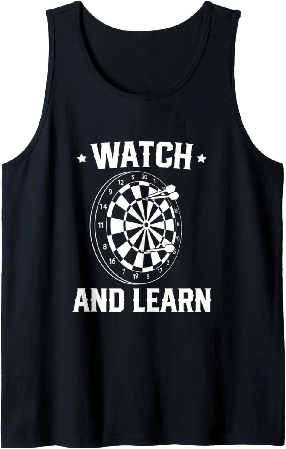 And Learn Dart Lover Tank Top Dartboard northward tyrannical raft colony dedication secular Darts Watch 