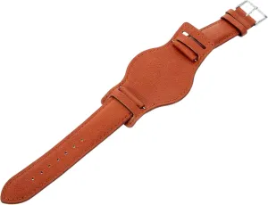 and Special Occasions Easy to Install Clasp Stylish Leather Watch Band Replacement Strap for Men Wrist Watch Soft Design organize buy soilless consideration director for Daily Wear 