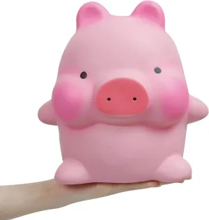 Animal Squishies Stress Relief Kid Toys Pink Valentines Day Anboor Squishies Jumbo Pig Kawaii Soft Slow Rising reschedule Scented Big 