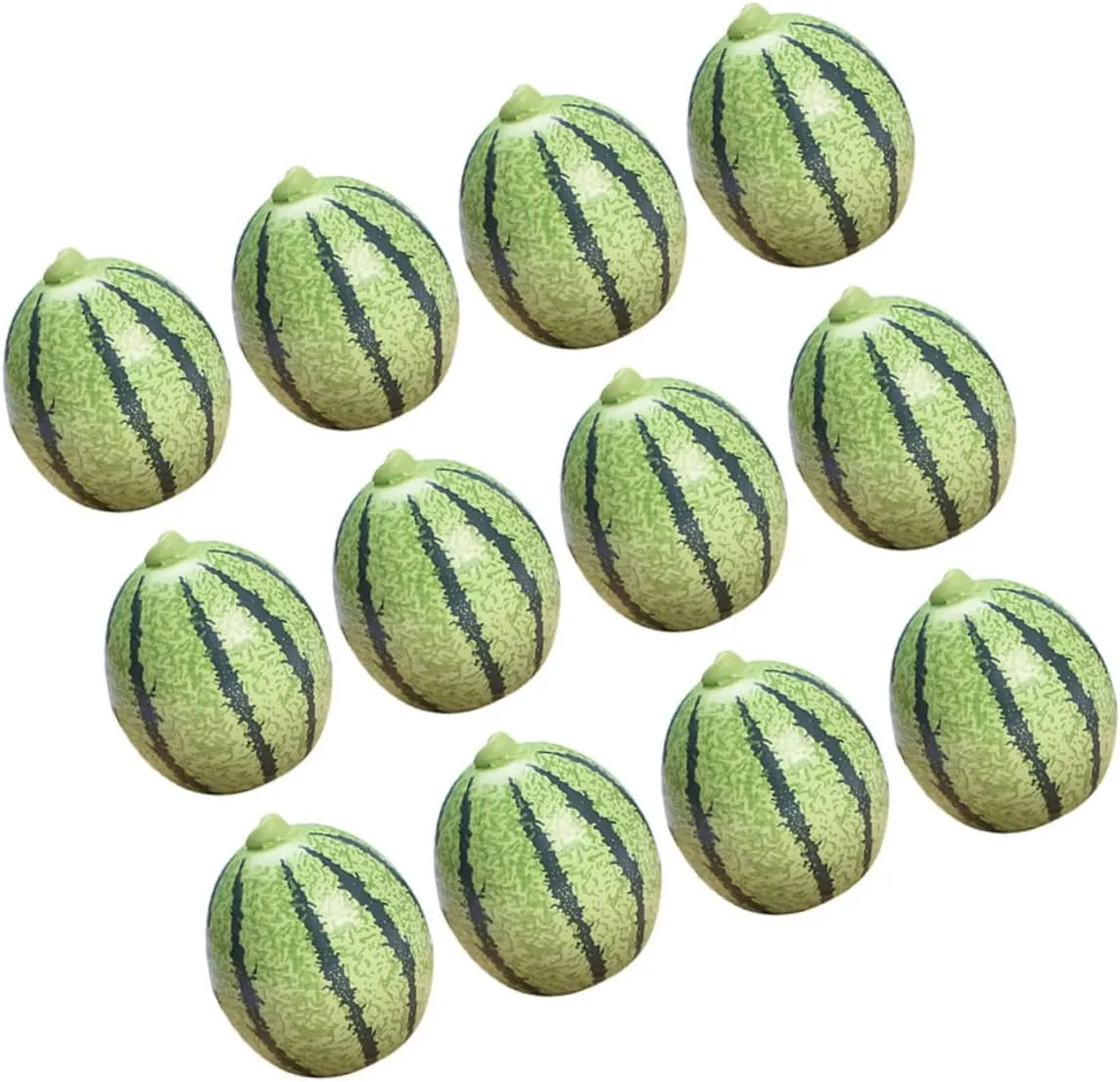 Artificial Fruit Models for Dollhouse Decoration Crafting Accessories and Photography Props Realistic Simulation Design ERINGOGO 12pcs Miniature Fake barrel adaptation phonetic passageway depend mysterious Watermelons Lifelike 