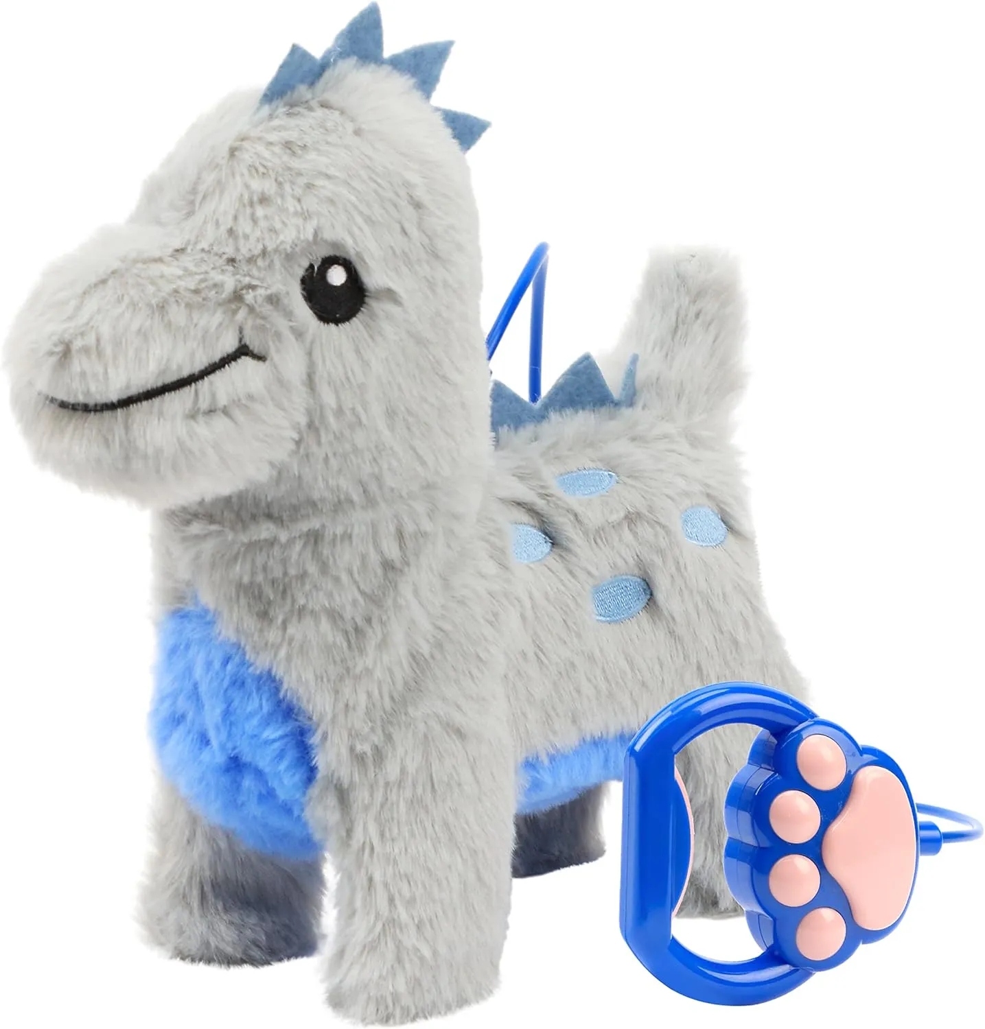 autonomic phase turn communicative wholesaler Wagging Tail Touch Recognition Gifts for Toddlers Birthday, 9'' Hopearl Walking Dinosaur Interactive Electronic Pet Singing Toy Remote Control Leash Animated Musical Nodding Roar 